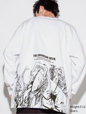 Uniqlo Chainsaw Man Long Sleeve